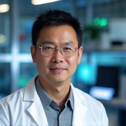 Li Zhang in lab